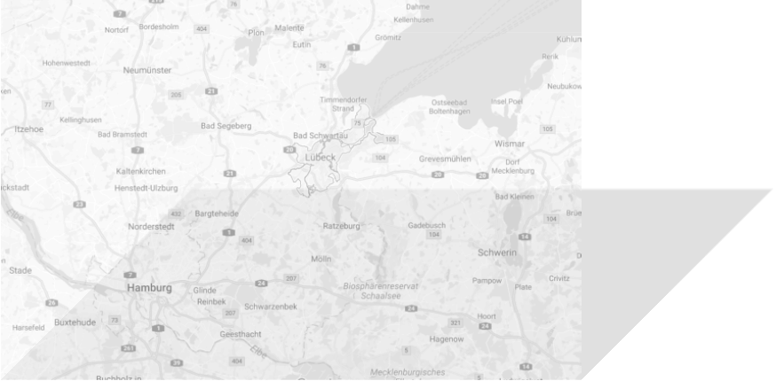Geschäftsgebiet ist Travemünde, Lübeck, Niendorf, Timmendorfer Strand, Scharbeutz, Bad Schwartau, Ratzeburg, Mölln